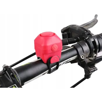 Zvonek na kolo Cyklistický zvonek klakson elektronický hlasitý 130 db siréna na kolo alarm