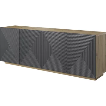 Komoda BOGART. Komoda Asha, artisan / rivier stone matt