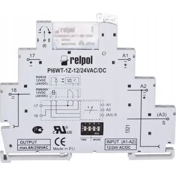 Relé Časové relé úzkoprofilové multifunkční