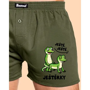 Bastard Ještě, ještě pánské trenky Khaki
