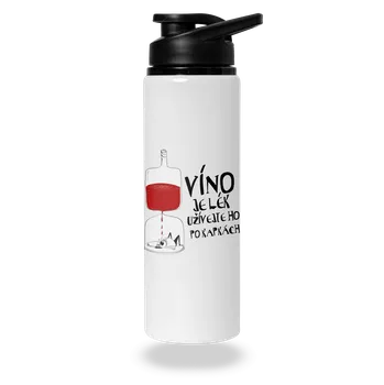 Láhev Bastard Víno je lék lahev na vodu White