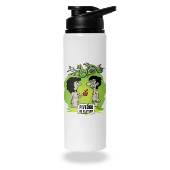 Láhev Bastard Pivečko by nebylo? lahev na vodu White