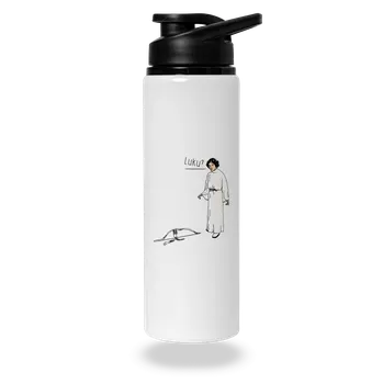 Láhev Bastard Luke a Leia lahev na vodu White