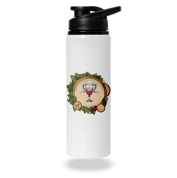 Láhev Bastard Vinný horoskop: Kozoroh lahev na vodu White