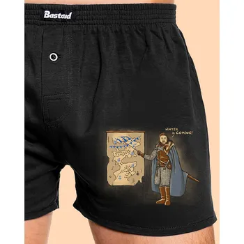 Trenýrky Bastard Winter pánské trenky Black