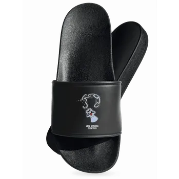 Pánské pantofle Bastard Utržený ze řetězu pantofle Black