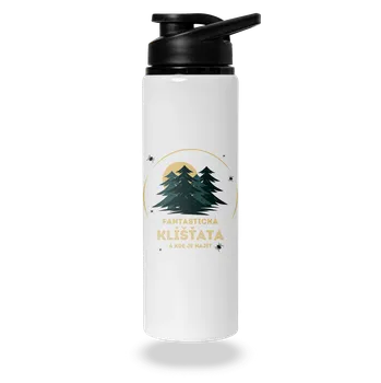 Láhev Bastard Fantastická klíšťata lahev na vodu White