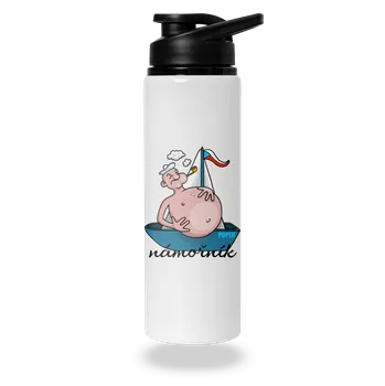 Láhev Bastard Pupek námořník lahev na vodu White