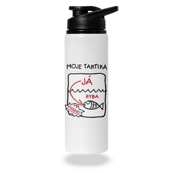 Láhev Bastard Rybářská taktika lahev na vodu White