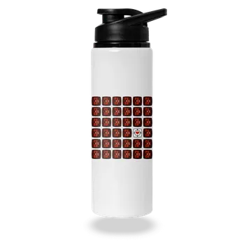 Láhev Bastard Pexeso lahev na vodu White