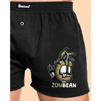 Trenýrky Bastard Zombean pánské trenky Black