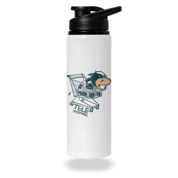 Láhev Bastard Teleshopping lahev na vodu White