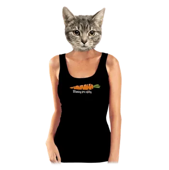 Bastard Vitamíny pro zajíčky dámské tílko klasické Black