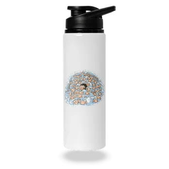 Láhev Bastard Nejdu s davem lahev na vodu White