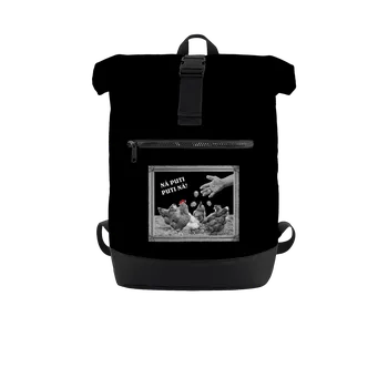 Městský batoh Bastard Ukrajina - Ná Puti Puti Ná batoh Black