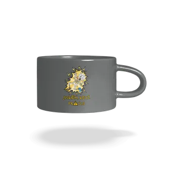 Bastard Jiskřím hrnek makronka Grey Macaron