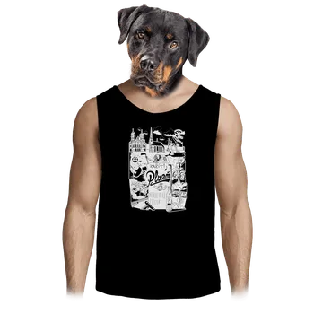 Pánské tílko Bastard B16: Zažít Plzeň pánské tílko Black