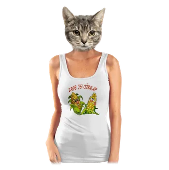 Bastard Zase jsi ožralá? dámské tílko klasické White