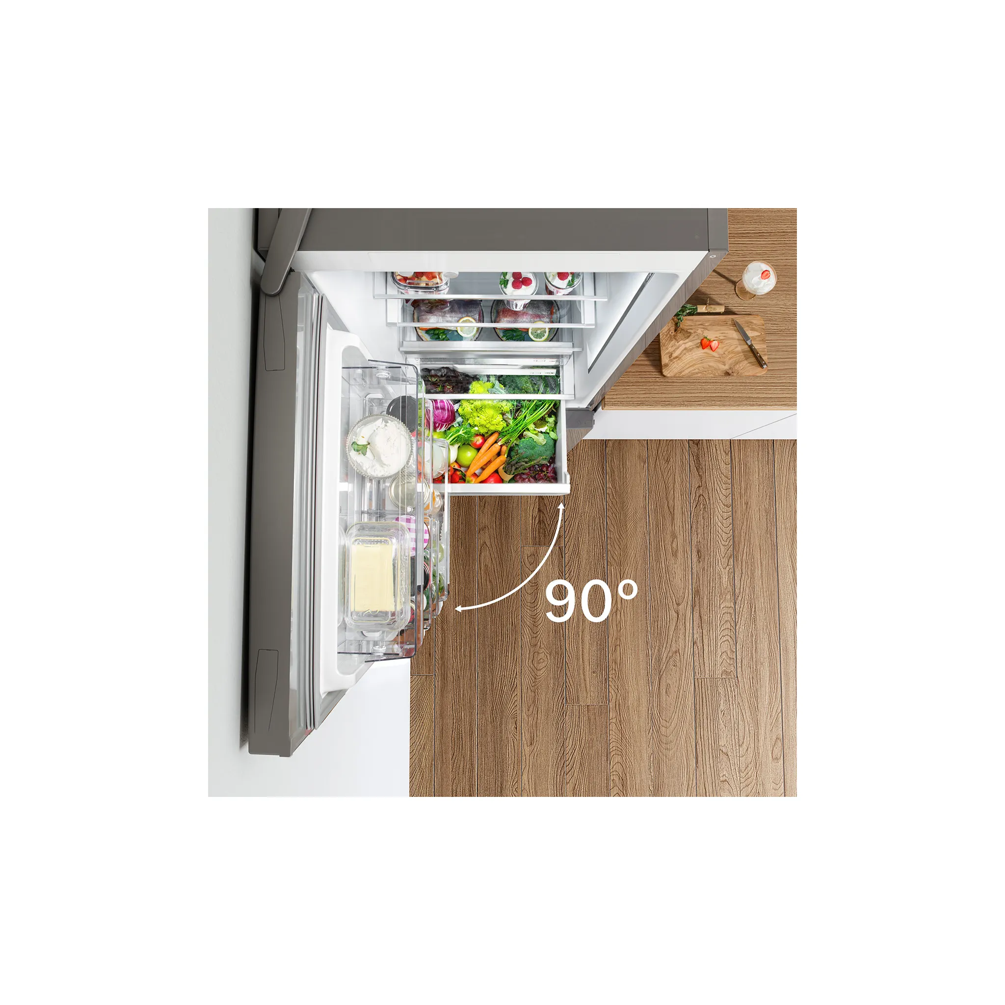 Fotografie 14 - Lednice BOSCH Serie 4 KGN39VIBT
