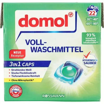 Kapsle na praní DOMOL Univerzální prací KAPSLE 22 KS