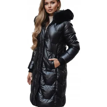 Dámský kabát Dámská prošívaná bunda DStreet s kapucí TY5178 velikost XL