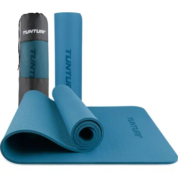 podložka na cvičení TUNTURI Jóga podložka TUNTURI TPE 8 mm petrol modrá 8 MM MODRÁ|TYRKYSOVÁ|ZELENÁ