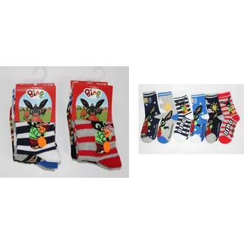 Chlapecké ponožky Bing - 3 páry, vel. 23-26 Velikost: 23