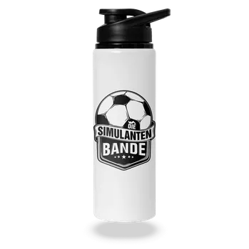 Láhev Bastard Simulanten bande lahev na vodu White