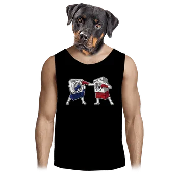 Pánské tílko Bastard Praní praček pánské tílko Black