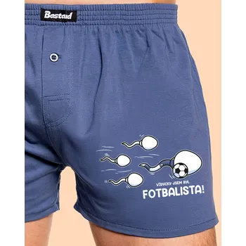 Trenýrky Bastard Vždycky jsem byl... pánské trenky Blue