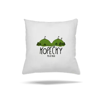 Polštář Bastard Kopečky polštář White