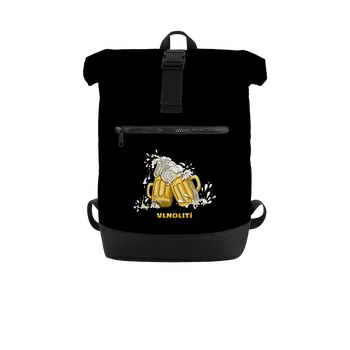 Městský batoh Bastard Vlnolití batoh Black