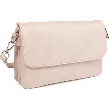 Kabelka Alessio kabelka, typ kabelka přes rameno, eko kůže, béžová