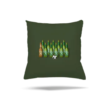 Polštář Bastard Fotbalová jedenáctka polštář Olive Green