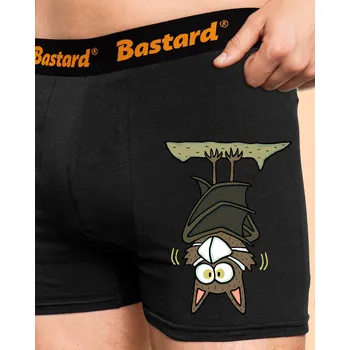 Trenýrky Bastard Nanopýr boxerky Black