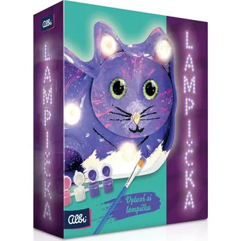 Albi DIY lampička, kočka