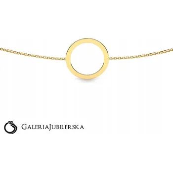 Náramek ZLATÝ NÁRAMEK SE TŘPYTIVÝM SRDÍČKEM 14K