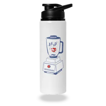 Láhev Bastard Mixér lahev na vodu White