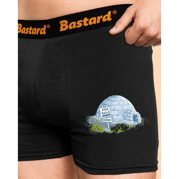 Trenýrky Bastard Na prodej boxerky Black