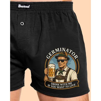 Trenýrky Bastard Germinator pánské trenky Black