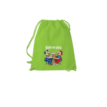 Sportovní vak Bastard Buřti na pivu vak Apple Green