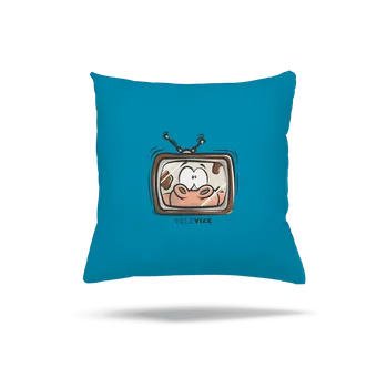 Polštář Bastard Televize polštář Blue Turquoise