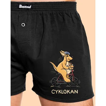 Trenýrky Bastard Cyklokan pánské trenky Black