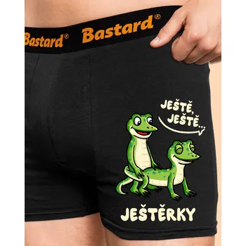 Trenýrky Bastard Ještě, ještě boxerky Black