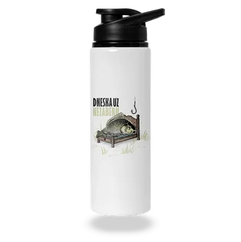 Láhev Bastard Dneska už nezaberu lahev na vodu White