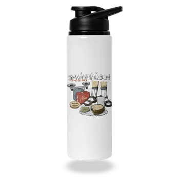 Láhev Bastard Správný Čech lahev na vodu White