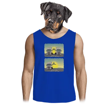 Pánské tílko Bastard Chuck &amp; Truck pánské tílko Royal Blue