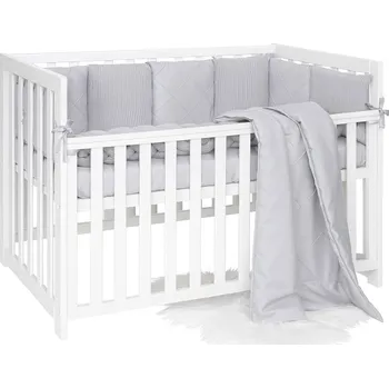 Povlečení MSonya Sada povlečení pro miminko DreamLand, šedá