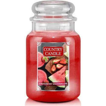 Svíčka Sójová vonná svíčka Jahoda a Meloun Country Candle 1 ks
