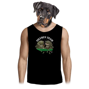 Pánské tílko Bastard Silurus team pánské tílko Black